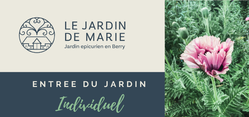 Billetterie Entrée du Jardin de Marie - Individuel